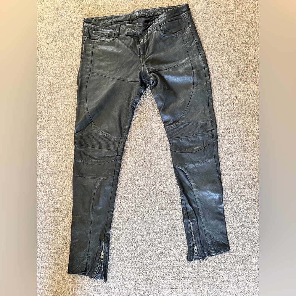 All Saints leather pants! Barely used.
